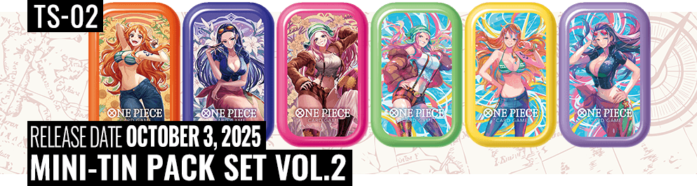 GOODS - ONE PIECE CARD GAME Mini-tin Pack Set vol.2