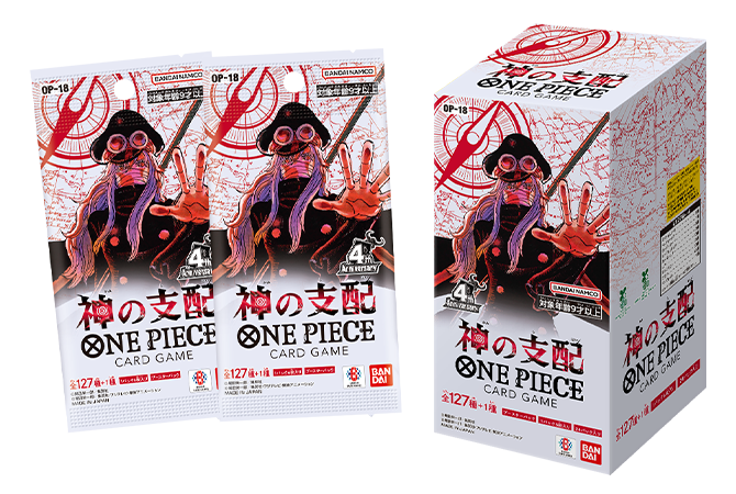 ภาพแพ็กเกจสินค้าของ BOOSTER PACK -The Dominance Of God- [OP-18]