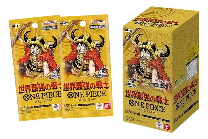ภาพสินค้าของ BOOSTER PACK -The World's Strongest Warriors- [OP-17]  